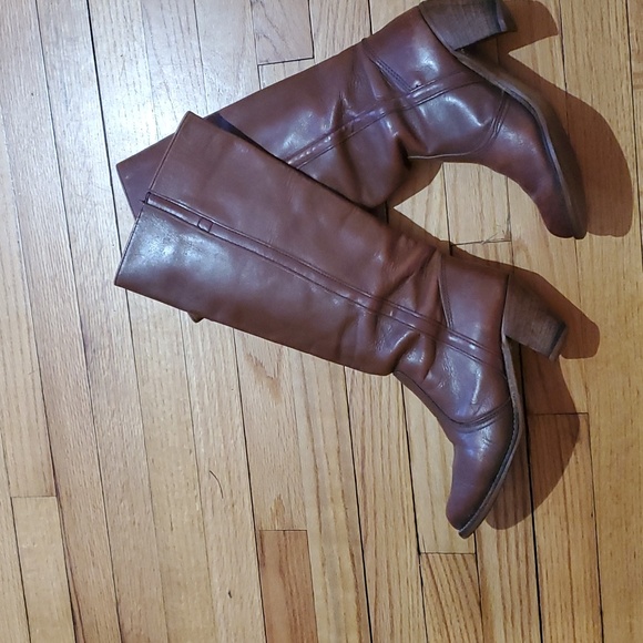 Vintage Dexter Campus Knee high Boots 7 1/2M - Picture 9 of 9